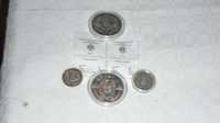 set 3 monede FAO 1945- 1995 emis de BNR ( 1 argint 27,5 g)