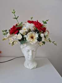 Vaza decorativa , flori incluse