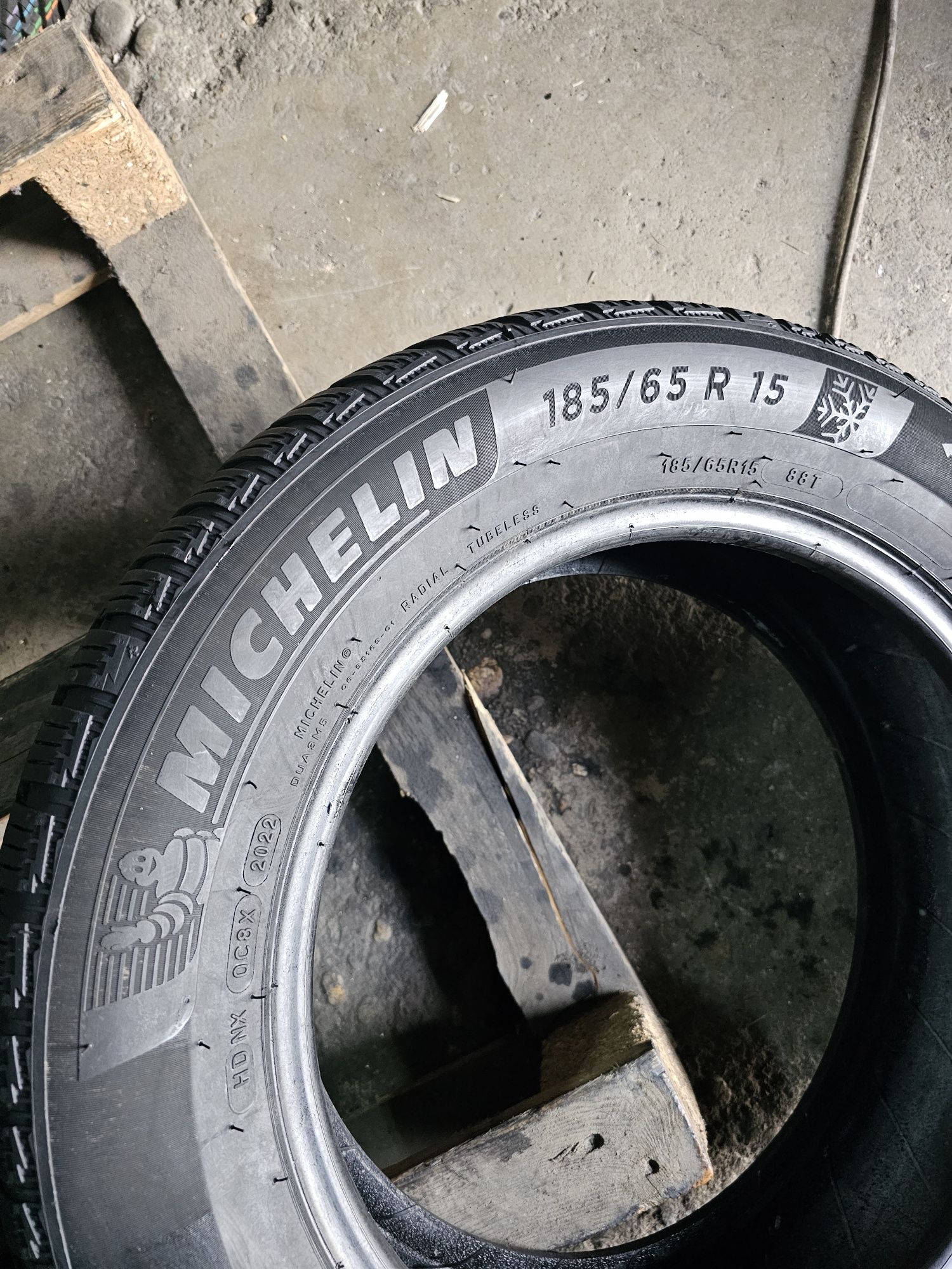 4 anvelope iarna 185 65 15 Michelin Alpin 2022