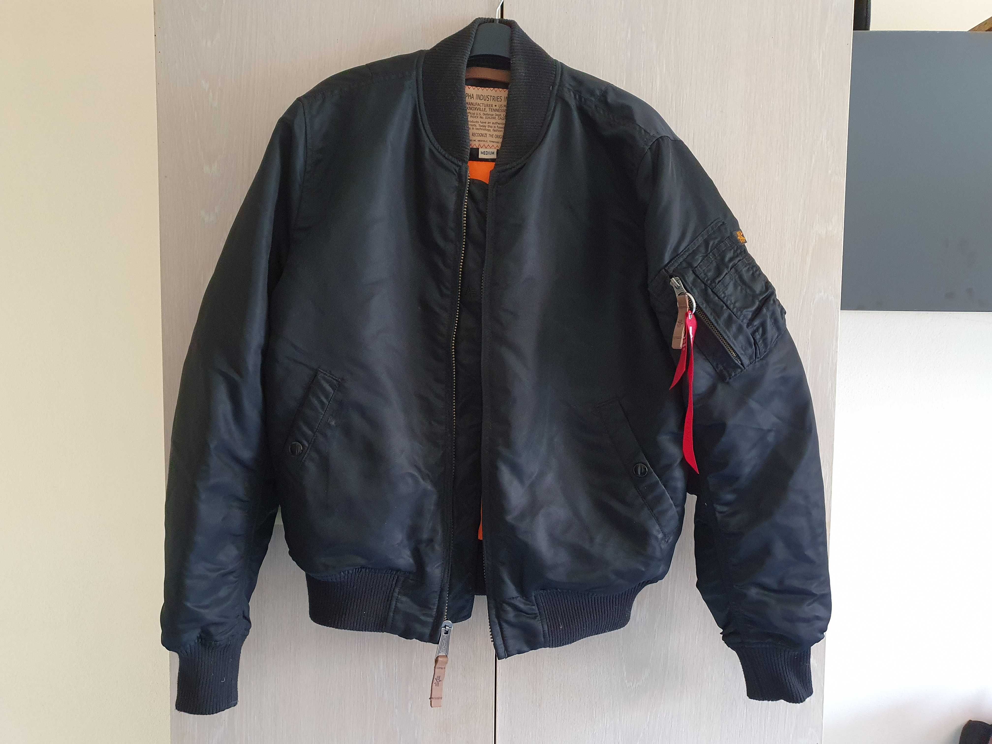 Geaca bomber barbati ALPHA INDUSTRIES MA-1 VF (Marime: M) Slim Fit