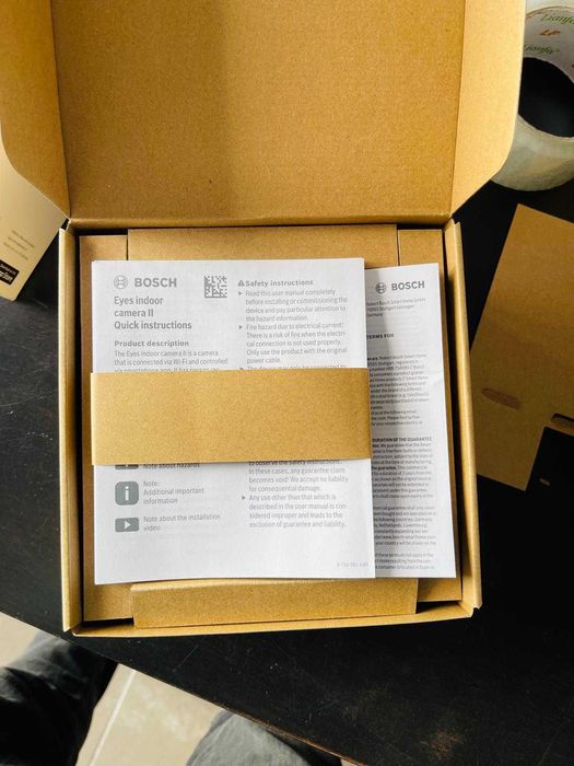Cameră interior Bosch Eyes Indoor Camera 2 compatibilă cu Amazon Alexa