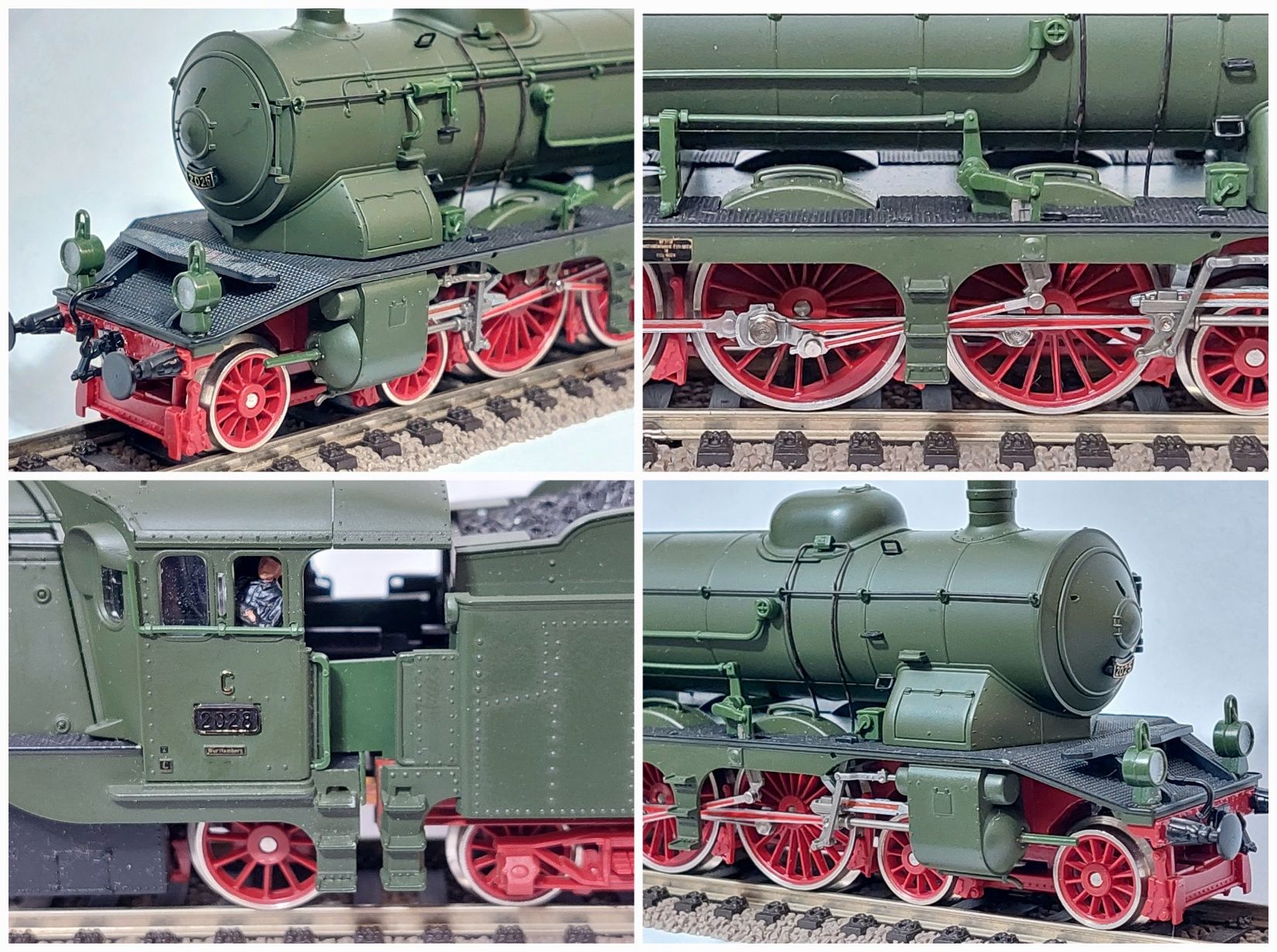 Roco C 2025 Pacific Wurttemberg, loco. cu aburi epoca 1