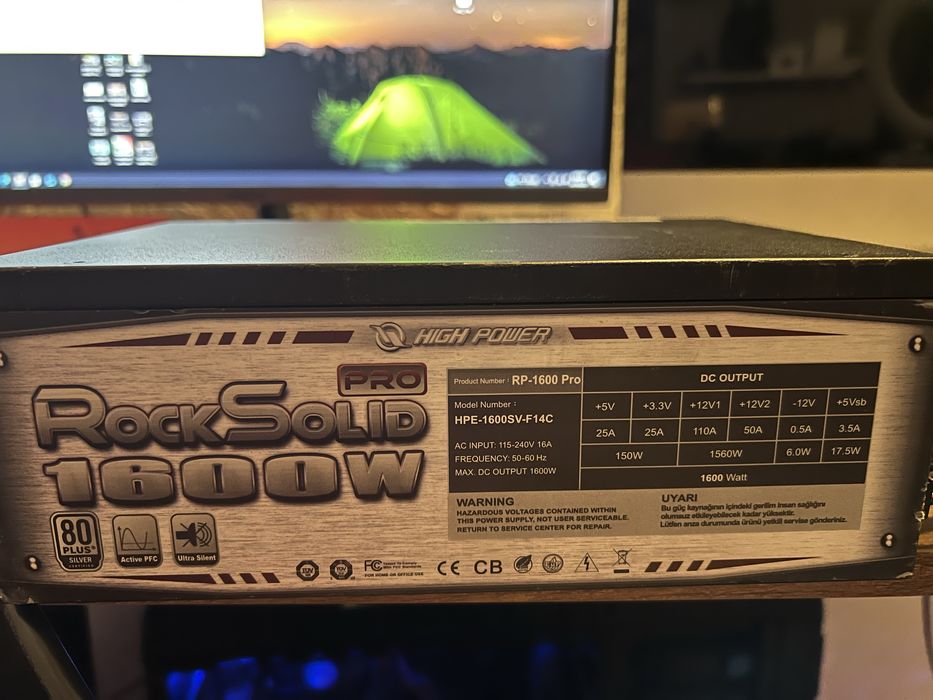 Sursa modulara High Power Sirtec  rock solid 1600w