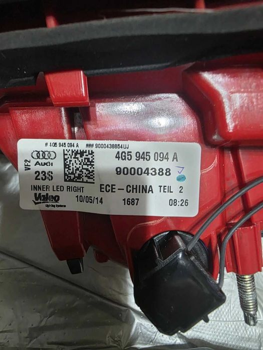 AUDI A6 C7 S-LINE SALOON Стопове Оригинални задни LED светлини