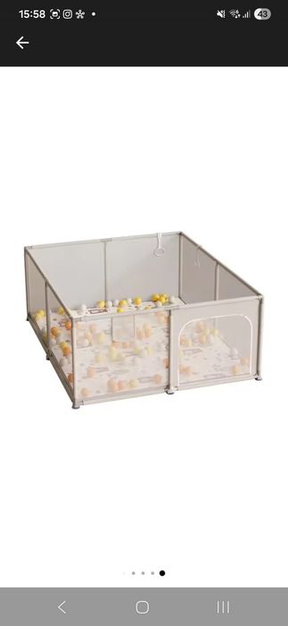 Țarc de joaca Nuchiduta 120×120×65 cm