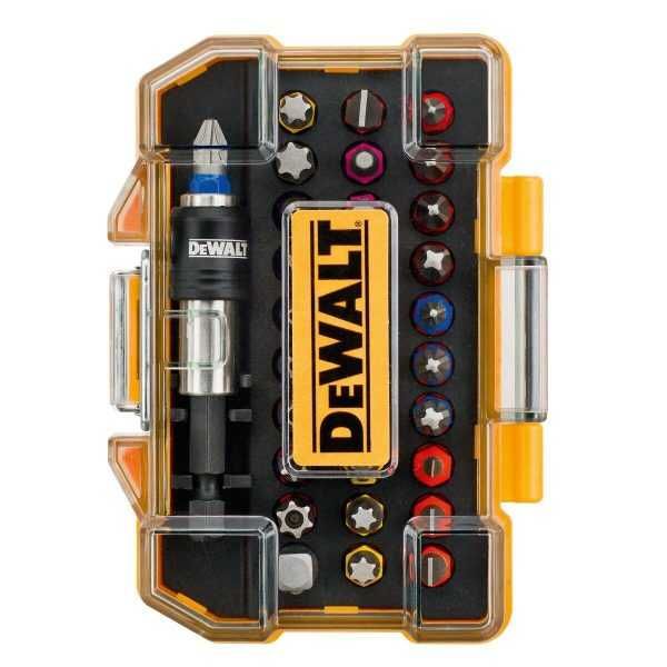 Комплект накрайници, битове и магнитен адаптор DT7969, 32части