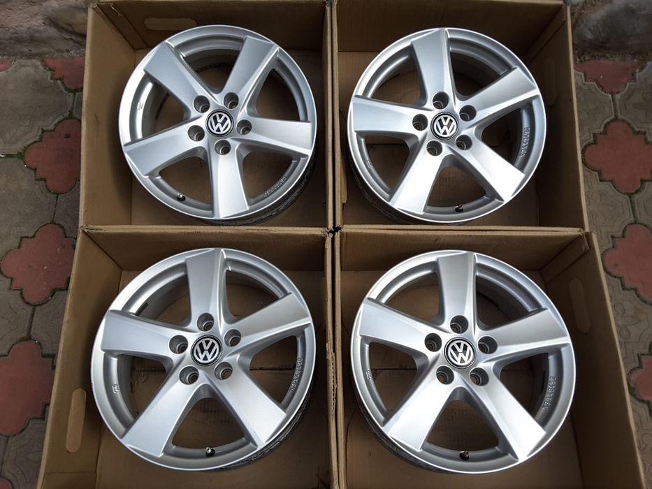 jante aliaj 16; 5x112; Vw Tiguan, Passat b6, b7, b8, Sharan  ET 33