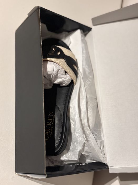 Ralph Lauren papuci dama noi marimea 37 potriviti pentru 36