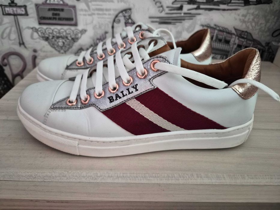 Маратонки Bally кожени