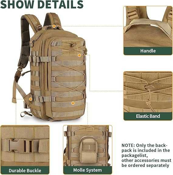 Раница - турист./ военна/ тактическа/ ловна - 20л