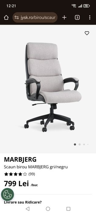 Scaun comod de birou