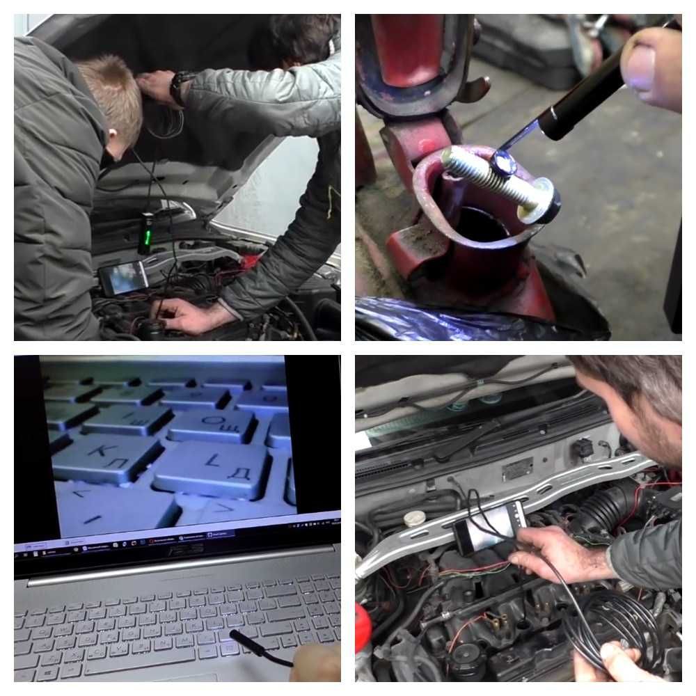 Эндоскоп, USB +Type C + Micro USB 2 и 5 метров.