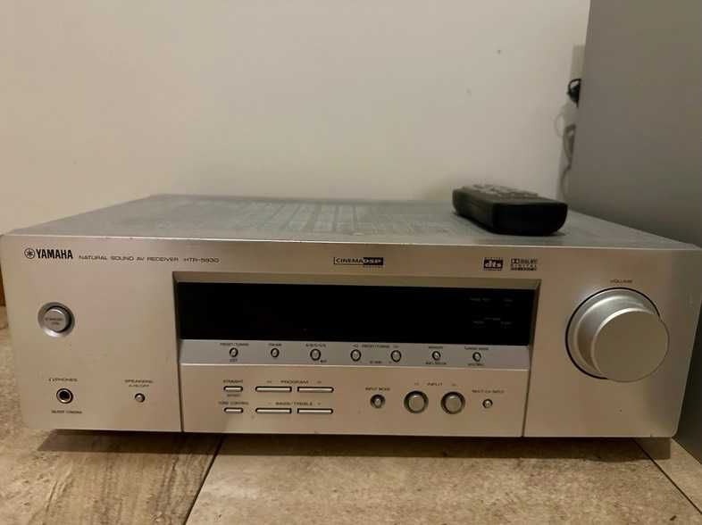 Усилвател YAMAHA HTR 5930 Subwoofer и Surround колони SW P130 DTS