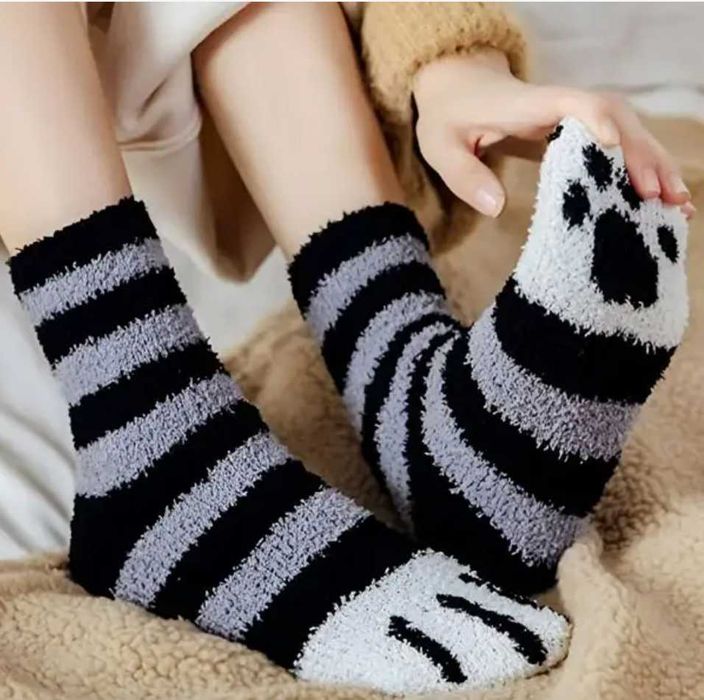 Комплект 3 Чифта Чорапи "Котешки Лапи" - GATOSOCKS