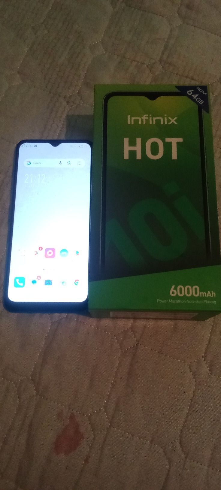 Продаётсья-Infinix Hot 10i