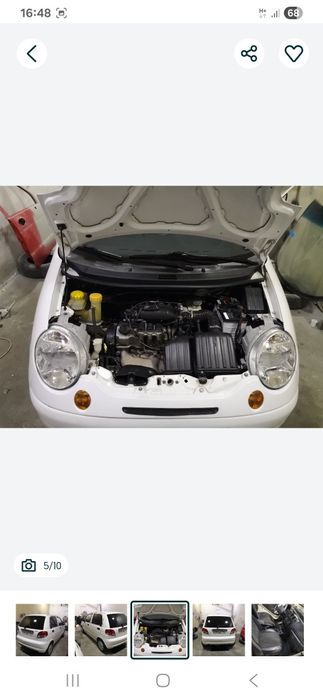 Matiz sotiladi 2014 yevro.