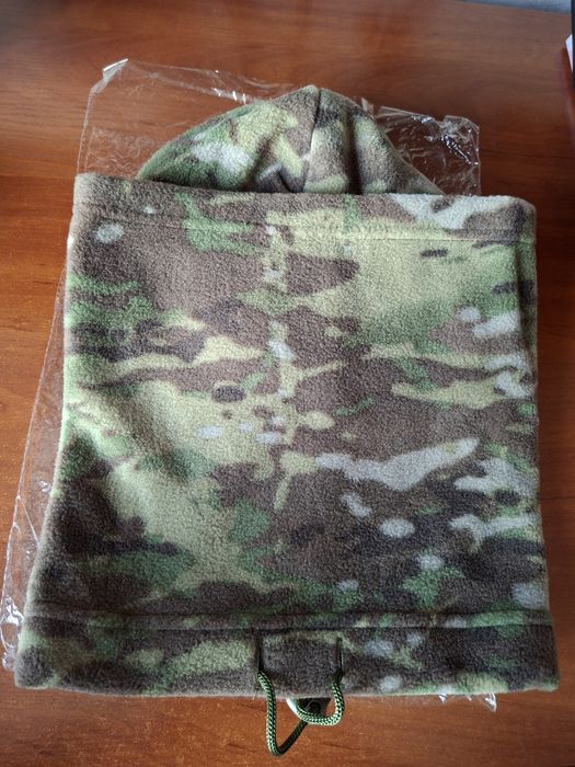 Продам военную полевую шапку с шарфом