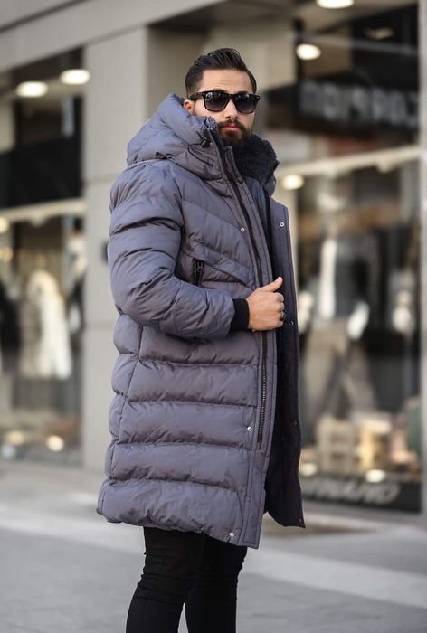 Geaca barbati iarna groasa