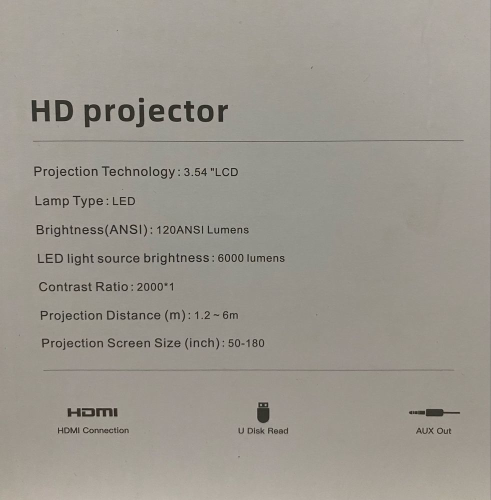 Проектор Т2 mini