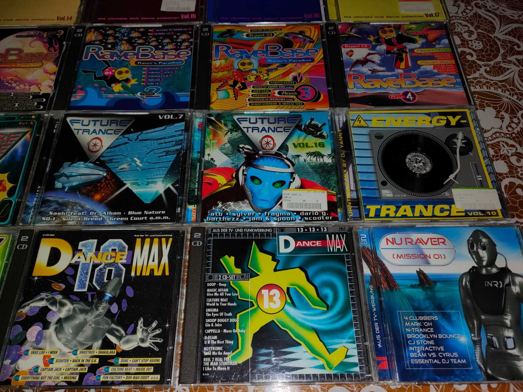 CD - Selectii  Trance , House, Techno, Electronic