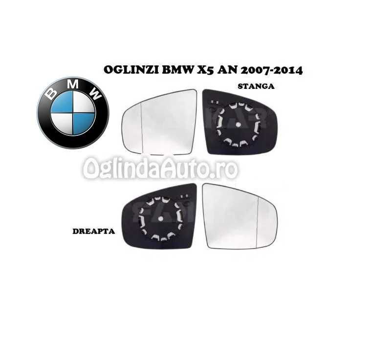 Oglinda BMW X6 E71 E72 F16 F86 G06 geam sticla oglinzi stanga dreapta