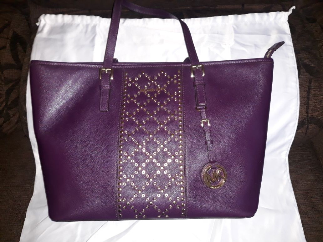 Geanta Michael Kors piele saffiano originală, oferta!