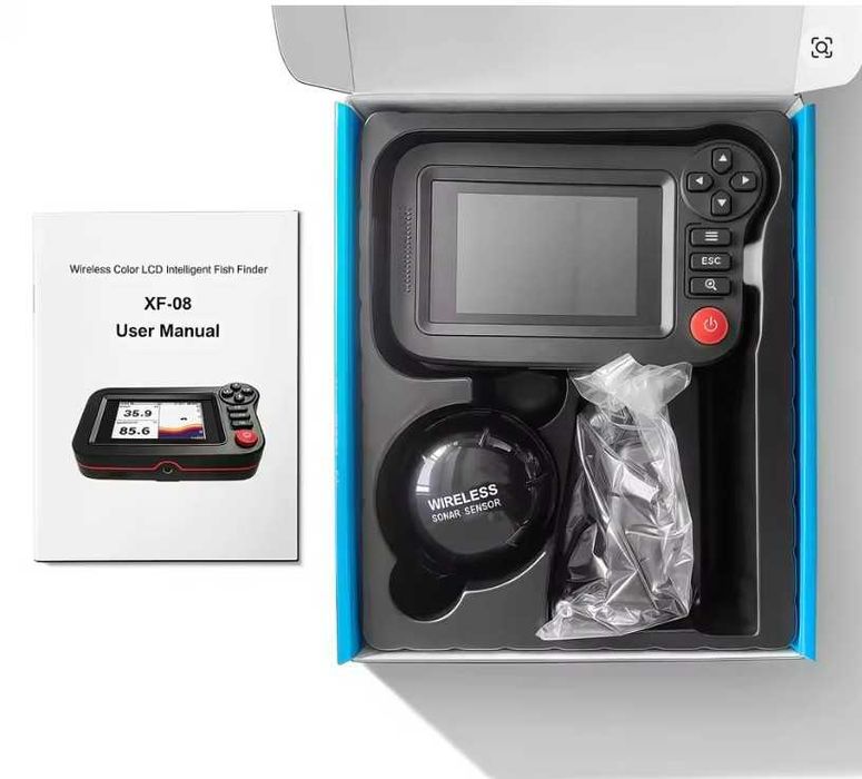 Sonar pescuit wireless FishFinder NOU ( asemanator Deeper Chirp)