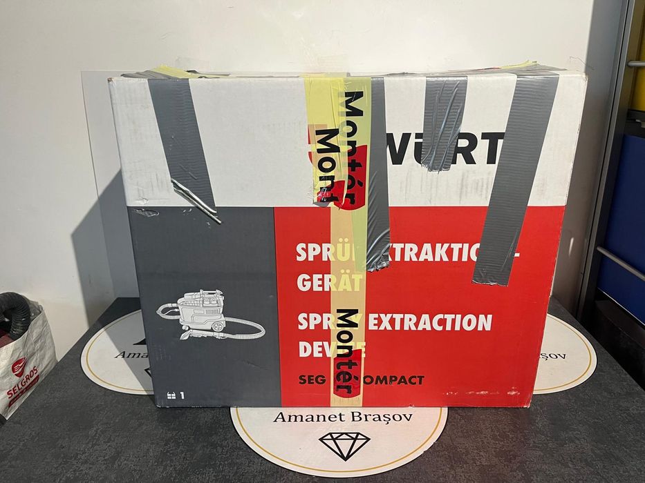 Aspirator injecție extractie Wurth SEG 10 Compact Nou