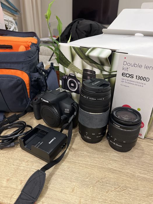 Продается фотоаппарат Canon EOS 1300D