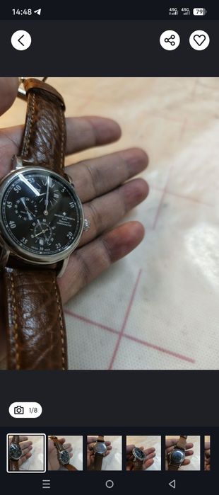 Vasheron Constantin в отличном состоянии! Mеханика все функций работае