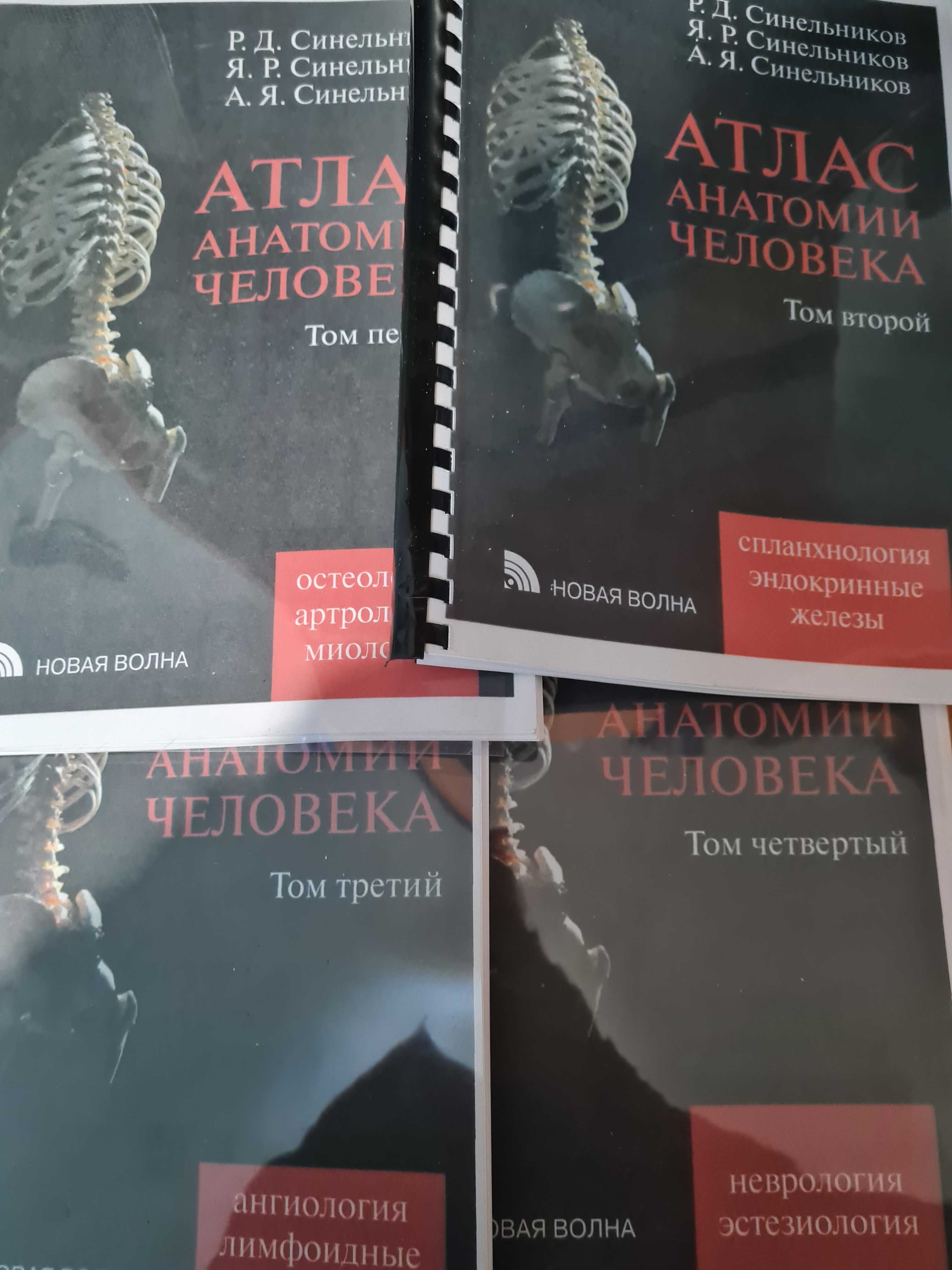 Анатомия атлас (медицинские книги в наличии и на заказ)