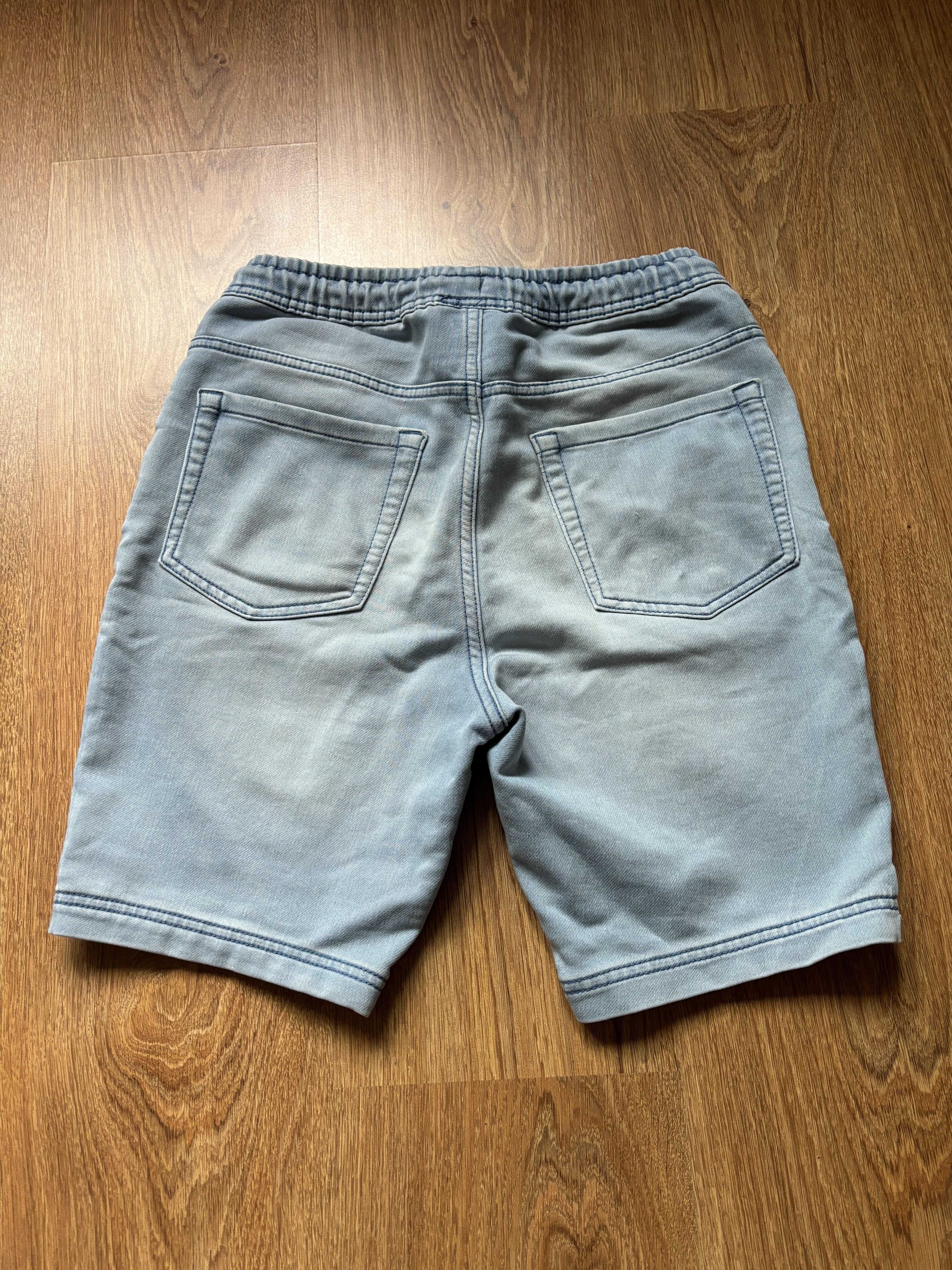 Blugi Scurti Barbati Zara Men Albastru/Gri -EUR38- Marimea S
