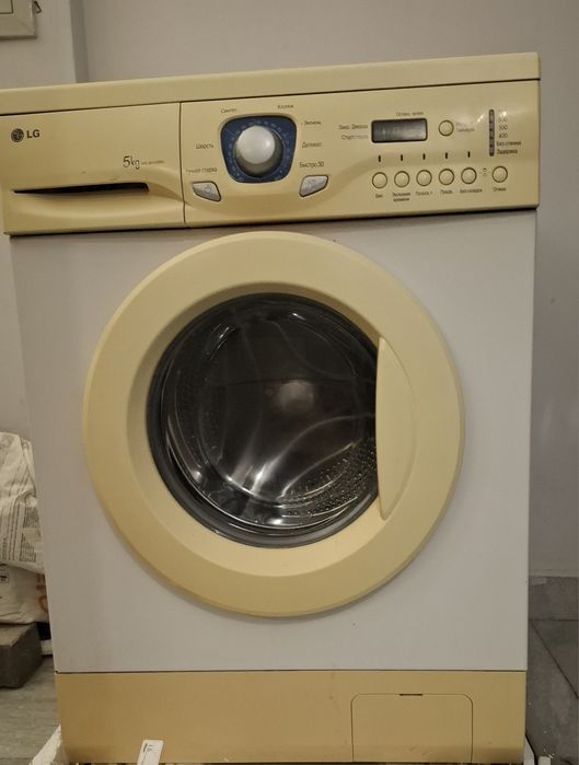 LG 5 кг автомат стиральная машина (б/у)