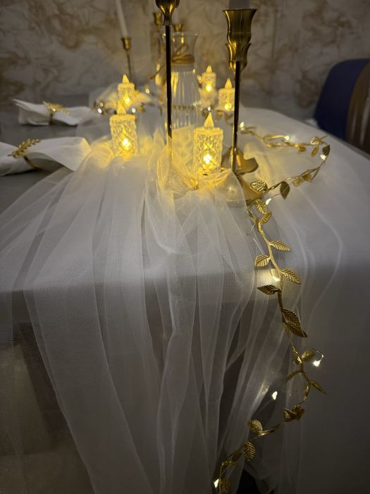 Аренда декораций для стола Актобе