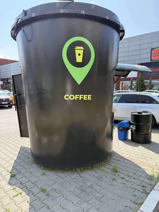 Container comercial coffee-to-go cu design unic