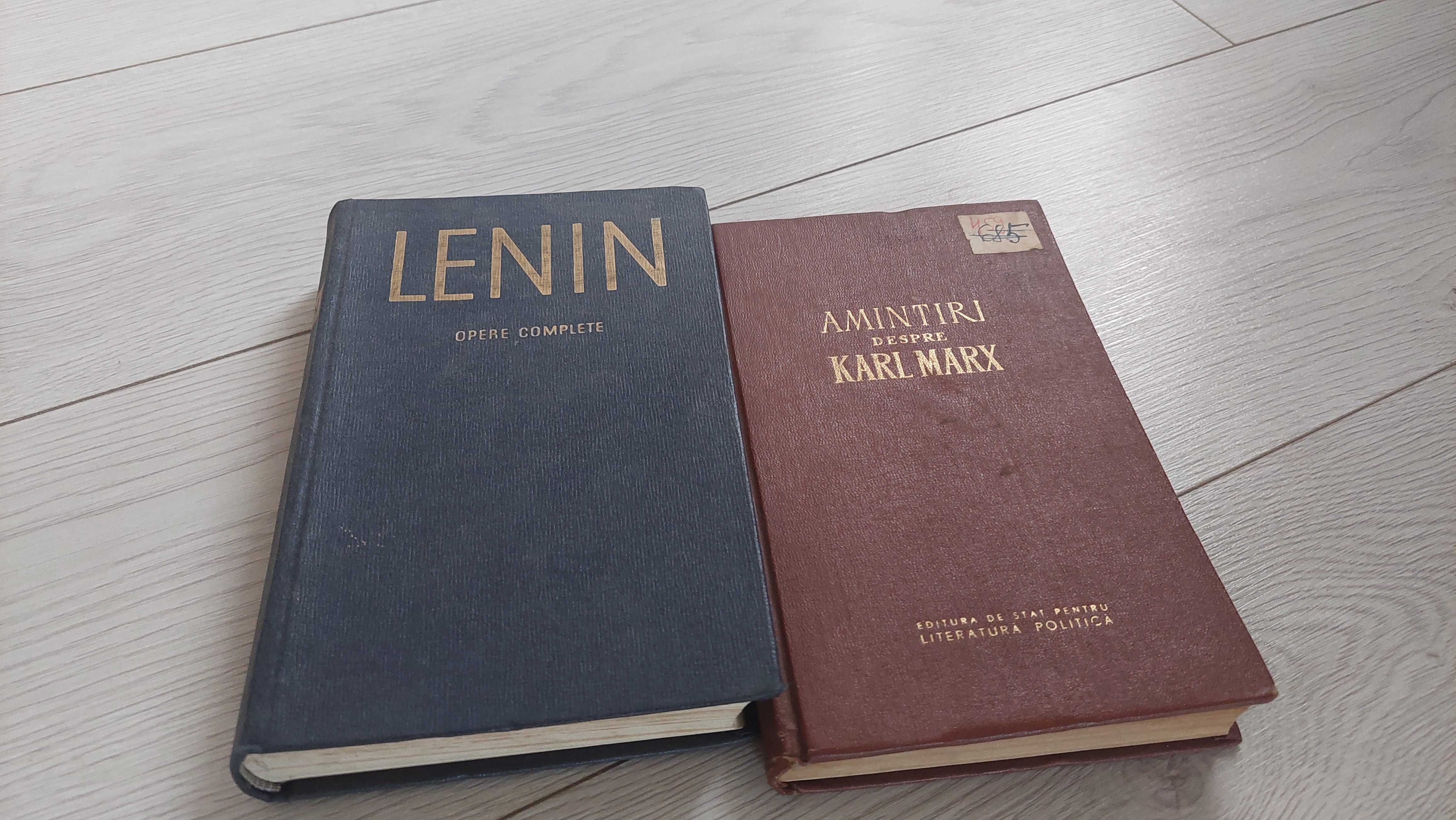 Carti N. Ceausescu, Congrese PCR, opere Lenin, Marx, Engels