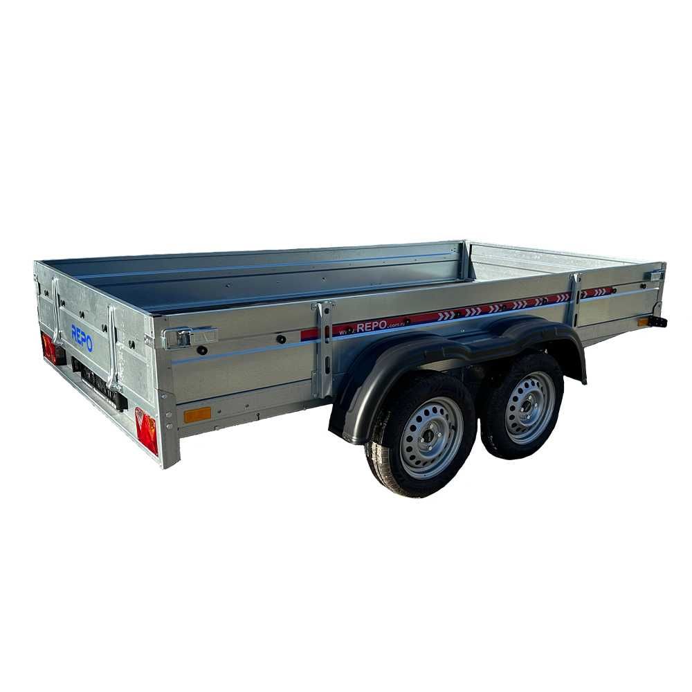 Remorca auto 750 kg Produs in Romania ,RAR cadou,2 AXE