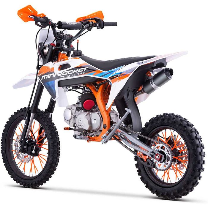 Motocicleta cross 125cc Mini Rocket DT 17/14" automat portocaliu