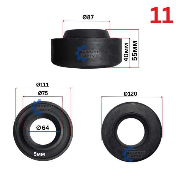 Подложка пружина Chevrolet Citroen Fiat Hyundai Opel Peugeot Subaru