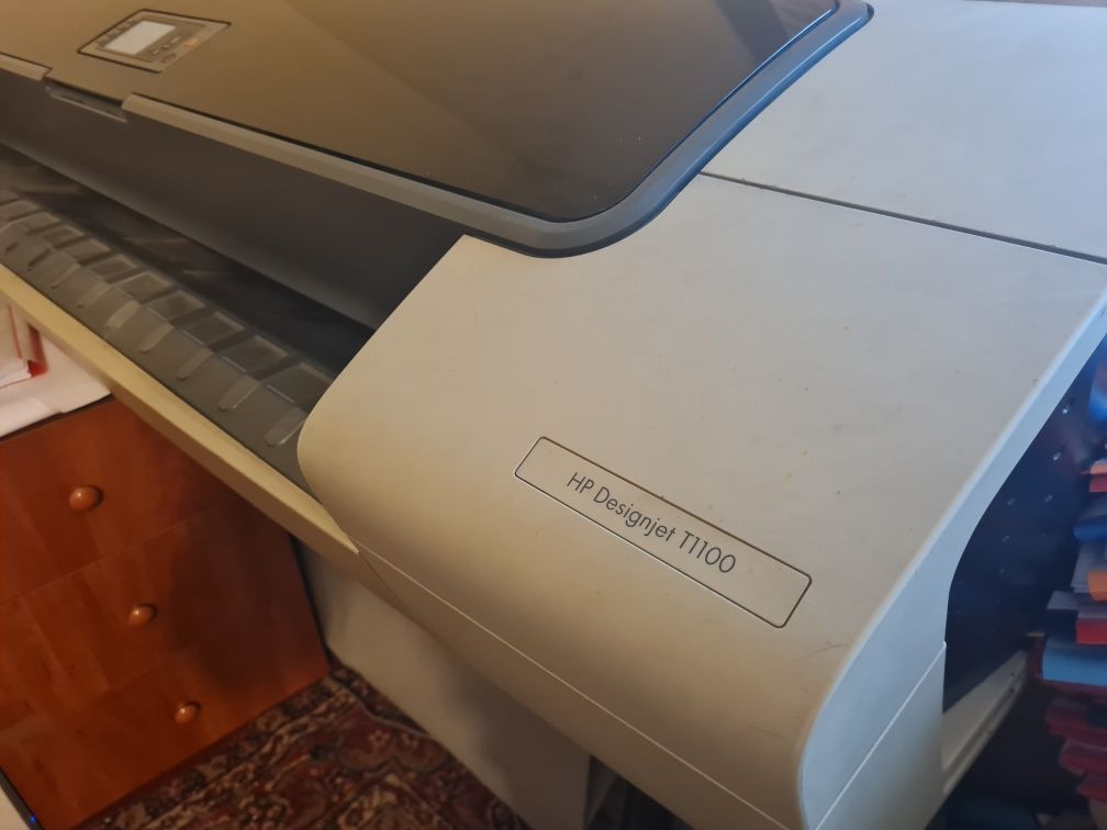 Plotter HP Designjet T1100 A0+ si cartuse refill HP