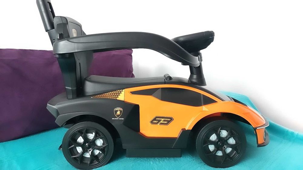 Masinuta 2 in 1 de impins Lamborghini