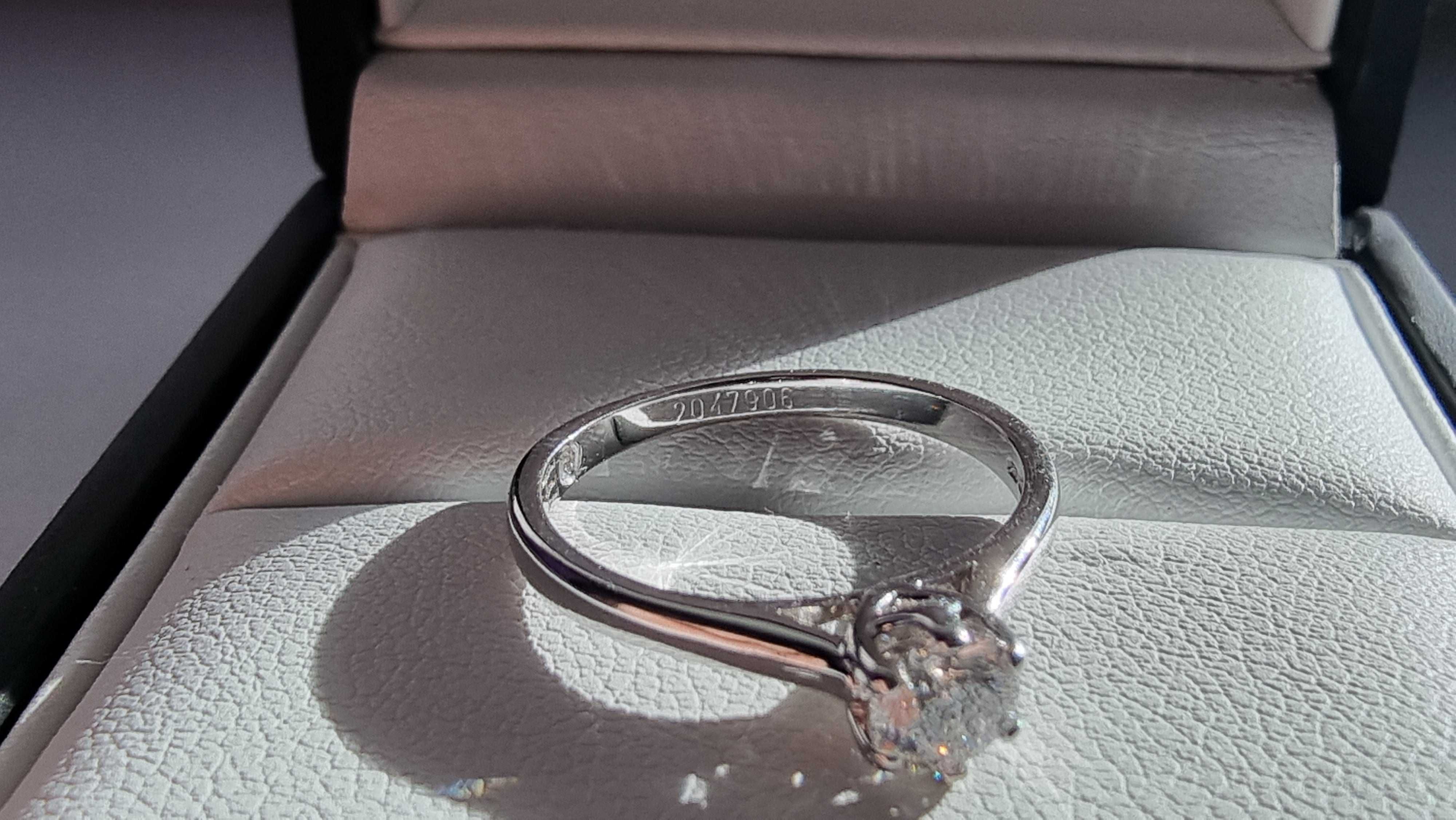 Inel de logodna "Leo Diamond", cu diamant de 0.35ct