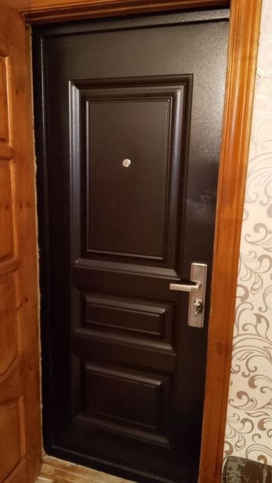 Продам двери входные железный и из деревр