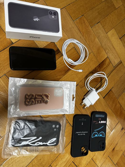 Iphone 11, Black, 128gb, 86%