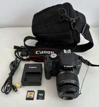 Cameră foto Canon DSLR 500D + obiectiv etc. (kit)