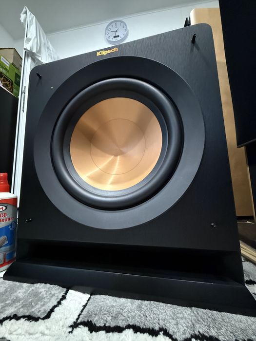 Subwoofer Activ Klipsch R-110SW,Difz De 10”/25Cm,450W/250W RMS,De Vis