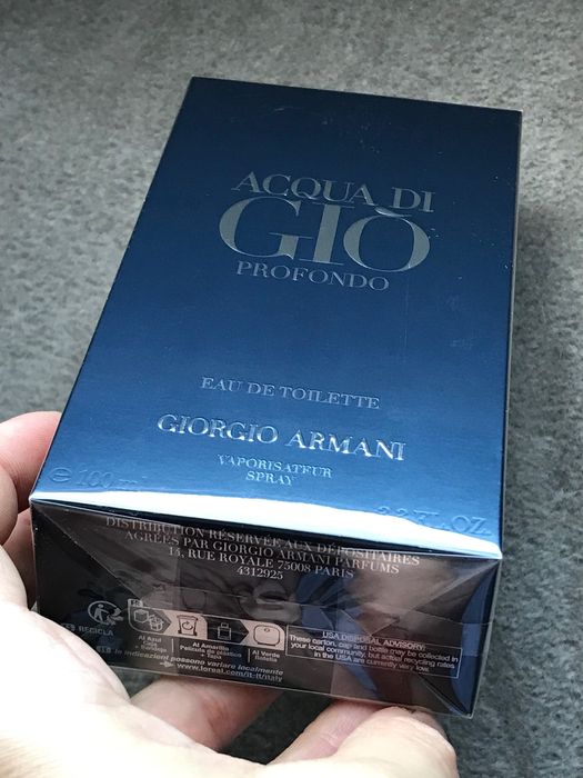 Armani Original editie 2025 acqua di gio profondo edt