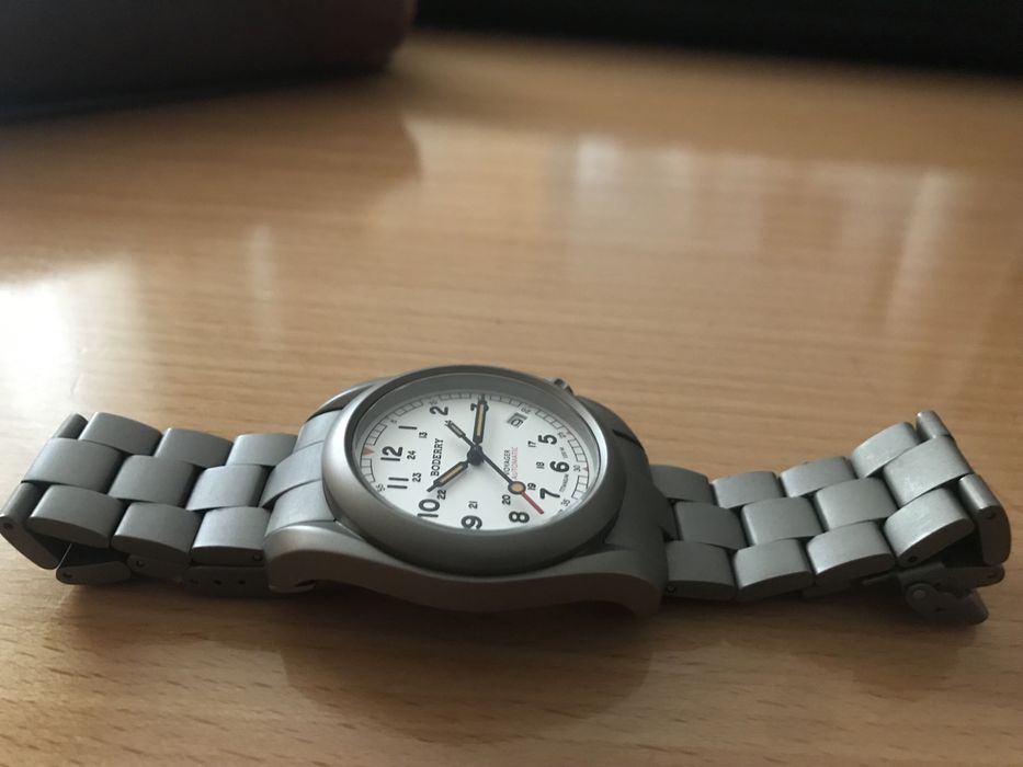 Boderry Voyager Automatic Full Titanium 100m , механизъм на Seiko NH35