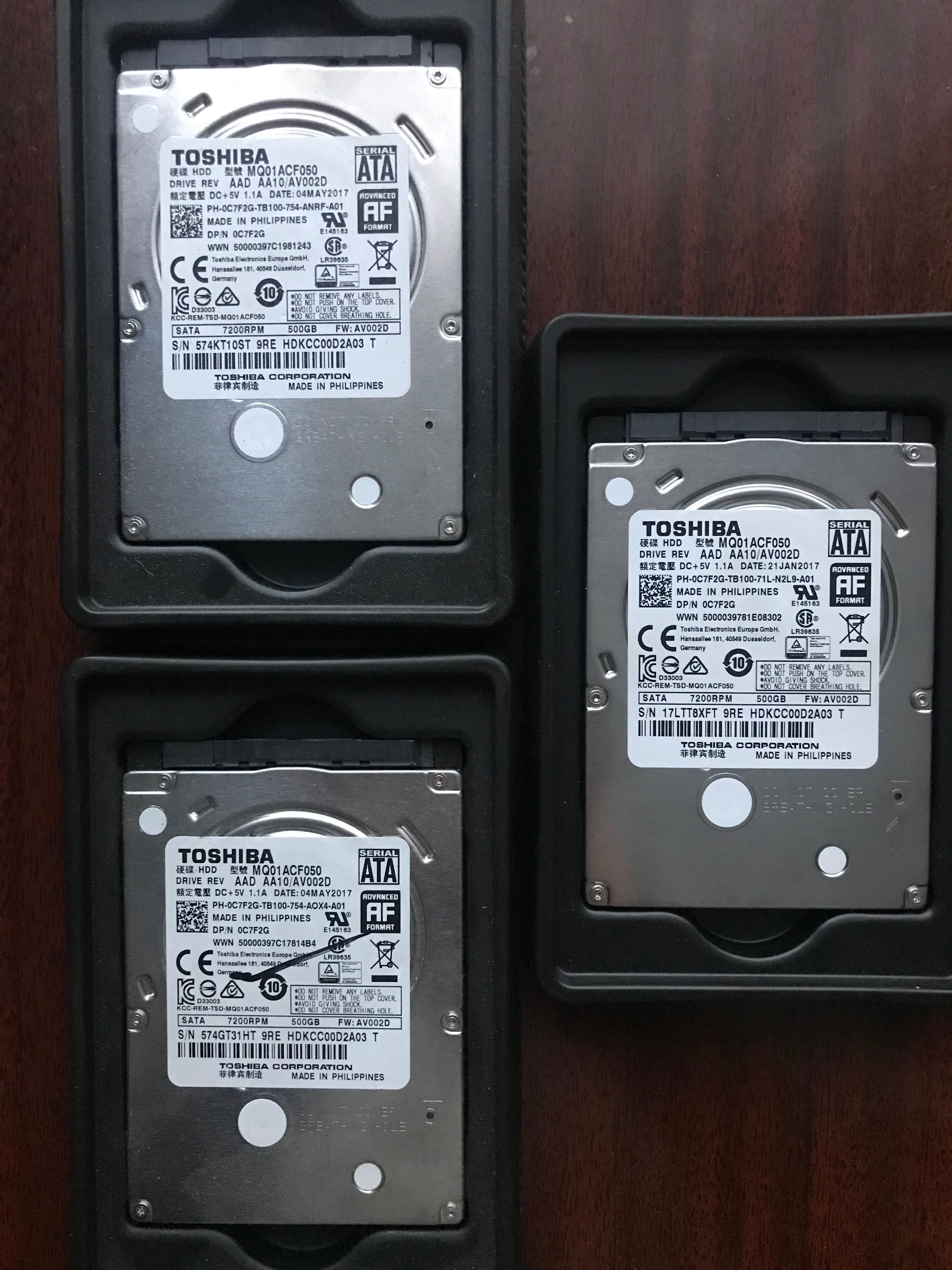 HDD для ноутбука 2,5’’
