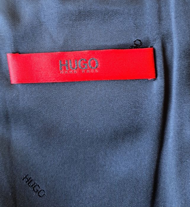 Мъжко сако HUGO BOSS - тъмно сиво